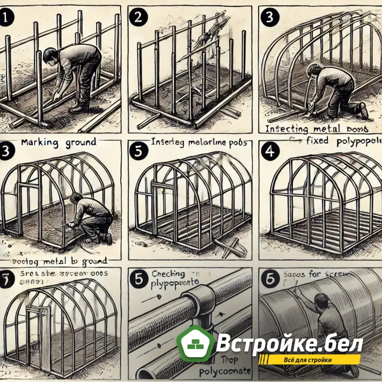 Полипропиленовая теплица